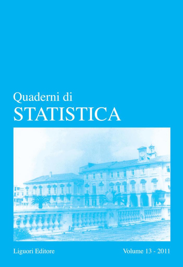 Quaderni di Statistica - Librerie.coop Quaderni di Statistica - Librerie.coop