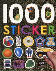 1000 sticker. Con adesivi - Librerie.coop