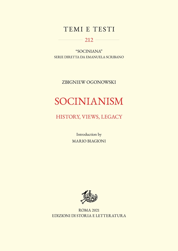 Socinianism - Librerie.coop Socinianism - Librerie.coop
