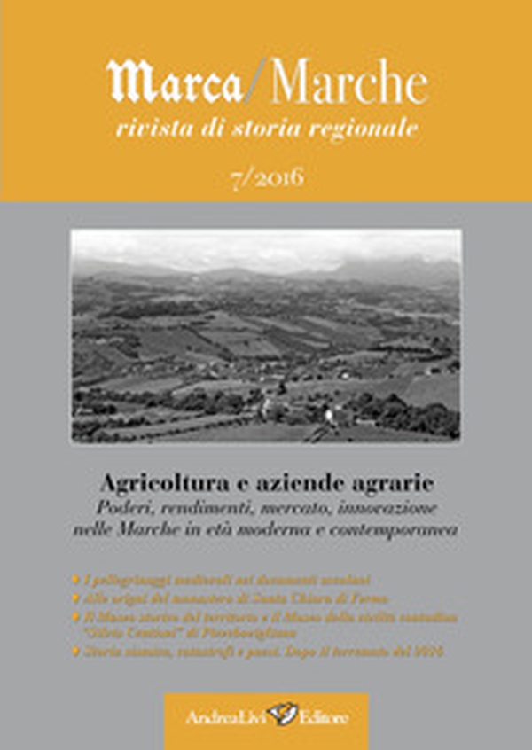 Marca/Marche. Rivista di storia regionale - Librerie.coop Marca/Marche. Rivista di storia regionale - Librerie.coop