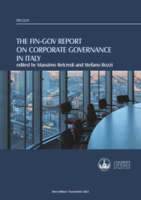 The Fin-Gov report on corporate governance in Italy - Librerie.coop The Fin-Gov report on corporate governance in Italy - Librerie.coop