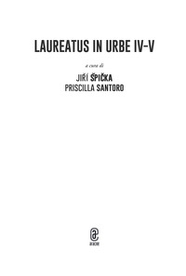 Laureatus in Urbe - Vol. 4-5 - Librerie.coop Laureatus in Urbe - Vol. 4-5 - Librerie.coop
