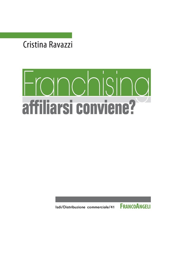 Franchising: affiliarsi conviene? - Librerie.coop Franchising: affiliarsi conviene? - Librerie.coop