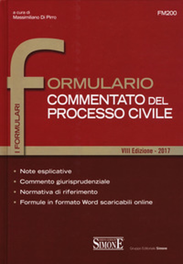 Formulario commentato del processo civile - Librerie.coop Formulario commentato del processo civile - Librerie.coop