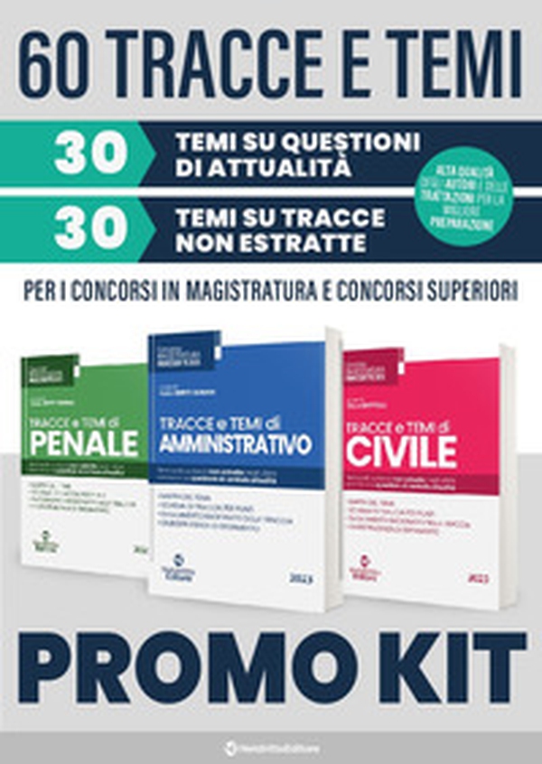 Kit: Tracce e temi di civile-Tracce e temi di penale-Tracce e temi di amministrativo - Librerie.coop Kit: Tracce e temi di civile-Tracce e temi di penale-Tracce e temi di amministrativo - Librerie.coop