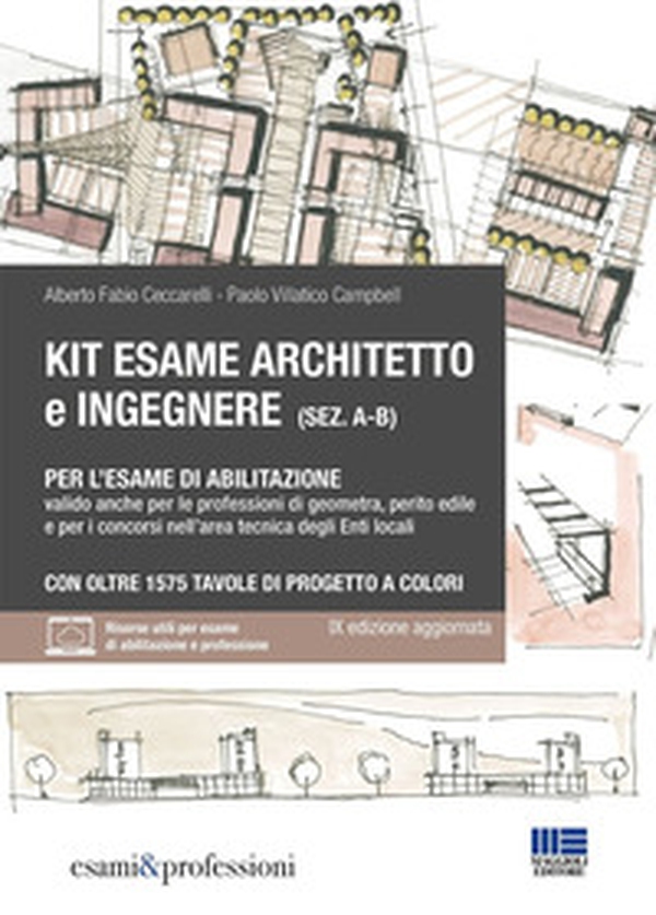 Kit esame architetto eingegnere (sez. A-B) per l'esame di abilitazione. Valido anche per le professioni di geometra, perito edile e per i concorsi nell'area tecnica degli enti locali - Librerie.coop Kit esame architetto eingegnere (sez. A-B) per l'esame di abilitazione. Valido anche per le professioni di geometra, perito edile e per i concorsi nell'area tecnica degli enti locali - Librerie.coop