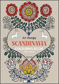 Art therapy. Scandinavia. Colouring book - Librerie.coop
