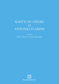 Scritti in onore di Antonio Flamini - Librerie.coop