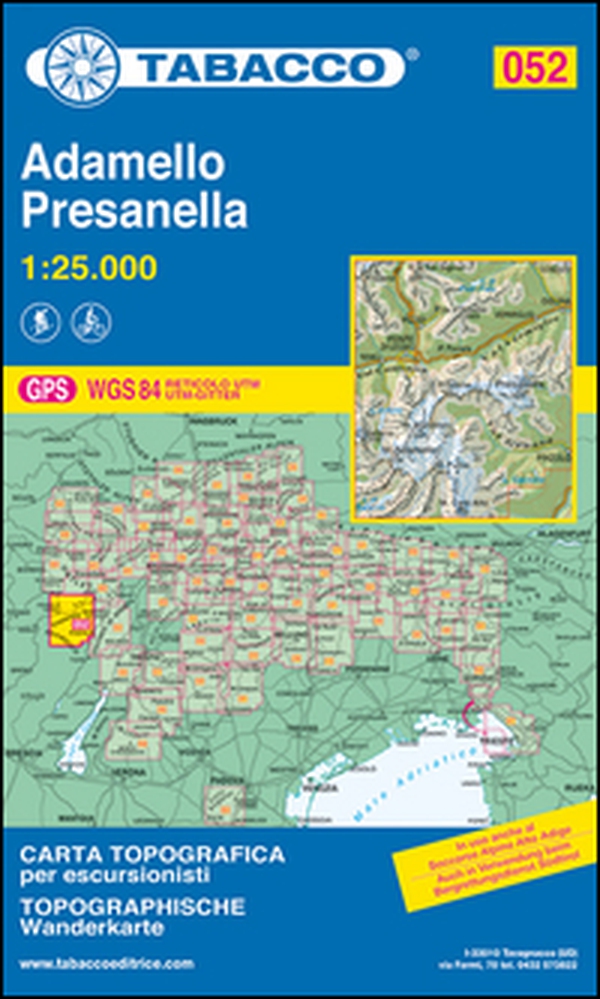 Adamello, Presanella 1:25.000 - Librerie.coop Adamello, Presanella 1:25.000 - Librerie.coop