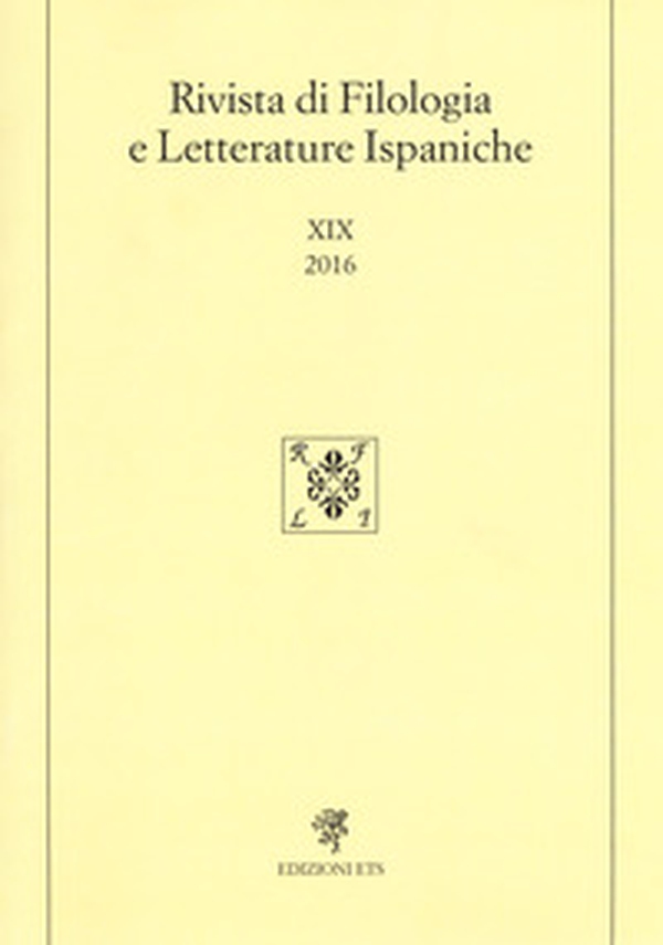 Rivista di filologia e letterature ispaniche. Ediz. spagnola - Vol. 19 - Librerie.coop Rivista di filologia e letterature ispaniche. Ediz. spagnola - Vol. 19 - Librerie.coop