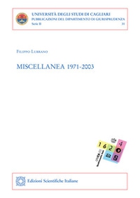 Miscellanea 1971-2003 - Librerie.coop
