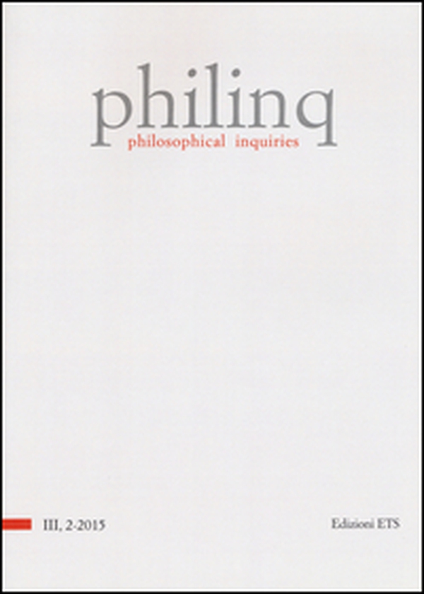 Philinq. Philosophical inquiries - Vol. 2 - Librerie.coop Philinq. Philosophical inquiries - Vol. 2 - Librerie.coop