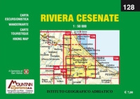 Riviera Cesenate. Carta dei sentieri 1:50.000. Ediz. italiana, inglese, francese e tedesca - Librerie.coop