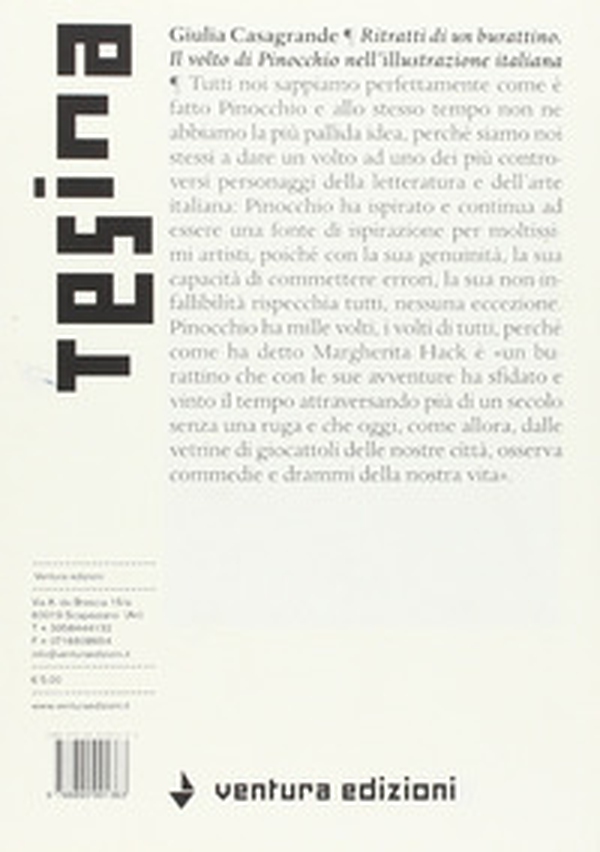 Ritratti di un burattino. Il volto di Pinocchio nell'illustrazione italiana - Librerie.coop Ritratti di un burattino. Il volto di Pinocchio nell'illustrazione italiana - Librerie.coop