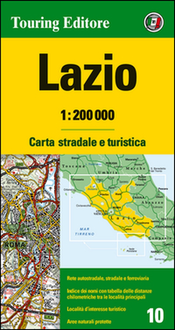 Lazio 1:200.000. Carta stradale e turistica - Librerie.coop Lazio 1:200.000. Carta stradale e turistica - Librerie.coop