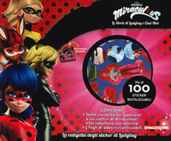 La valigetta degli sticker di Ladybug. Miraculous. Le storie di Ladybug e Chat Noir. Con adesivi - Librerie.coop La valigetta degli sticker di Ladybug. Miraculous. Le storie di Ladybug e Chat Noir. Con adesivi - Librerie.coop
