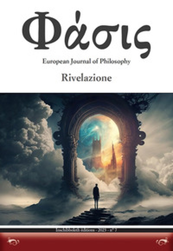 Phàsis. European journal of philosohy - Vol. 7 - Librerie.coop Phàsis. European journal of philosohy - Vol. 7 - Librerie.coop