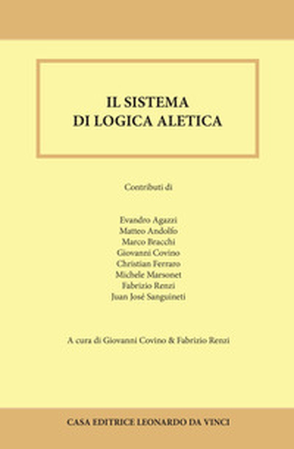Il sistema di logica aletica - Librerie.coop Il sistema di logica aletica - Librerie.coop