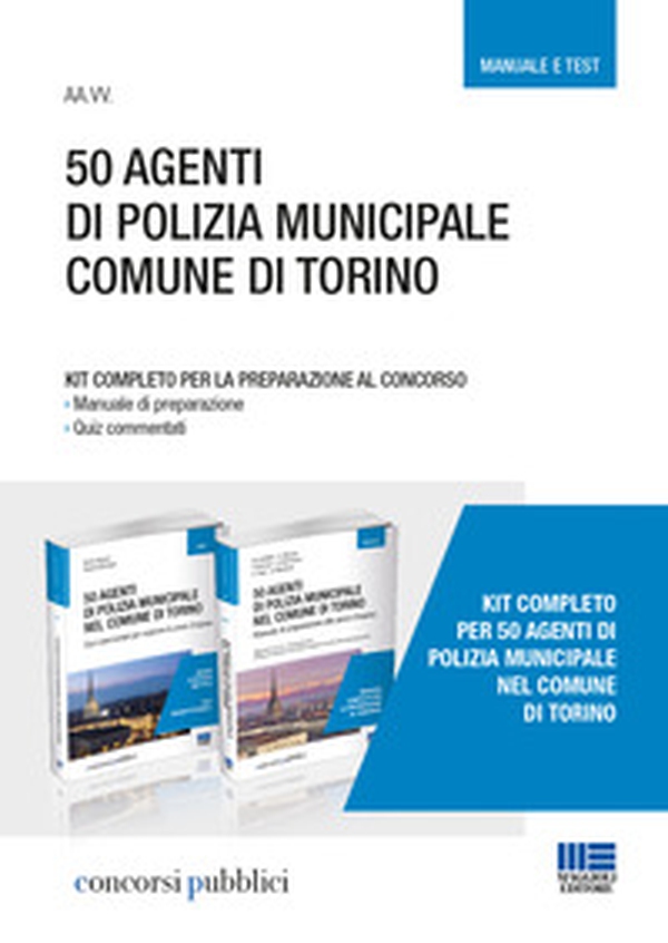 50 agenti di polizia municipale nel Comune di Torino. Kit completo per la preparazione al concorso. Manuale di preparazione-Quiz commentati - Librerie.coop 50 agenti di polizia municipale nel Comune di Torino. Kit completo per la preparazione al concorso. Manuale di preparazione-Quiz commentati - Librerie.coop