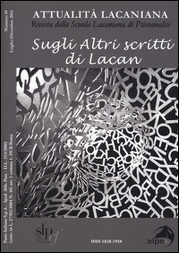 Attualità lacaniana. Rivista della Scuola Lacaniana di Psicoanalisi - Librerie.coop Attualità lacaniana. Rivista della Scuola Lacaniana di Psicoanalisi - Librerie.coop
