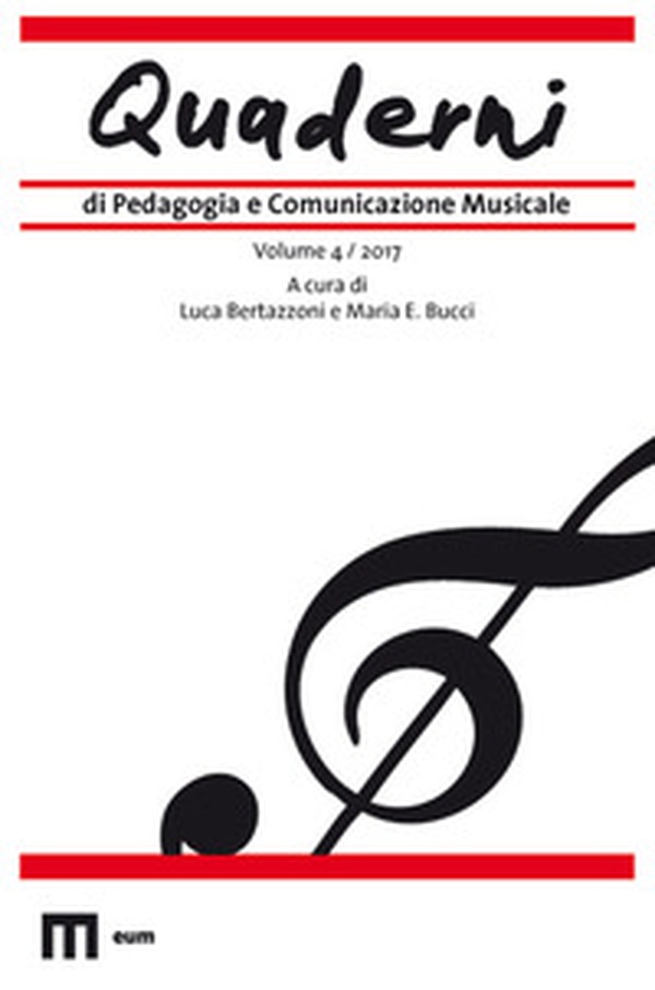 Quaderni di pedagogia e comunicazione musicale - Vol. 4 - Librerie.coop Quaderni di pedagogia e comunicazione musicale - Vol. 4 - Librerie.coop
