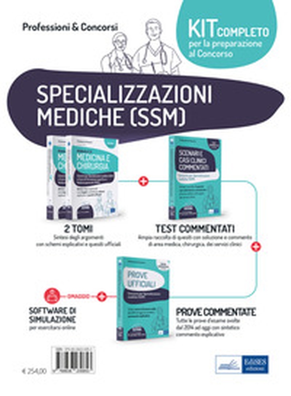 Kit di Medicina generale. Concorso per specializzazioni mediche (SSM) e Corso di formazione specifica in Medicina generale (MMG) - Librerie.coop Kit di Medicina generale. Concorso per specializzazioni mediche (SSM) e Corso di formazione specifica in Medicina generale (MMG) - Librerie.coop