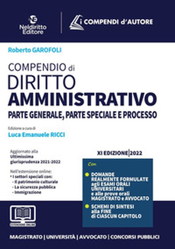 Compendio di diritto amministrativo - Librerie.coop Compendio di diritto amministrativo - Librerie.coop