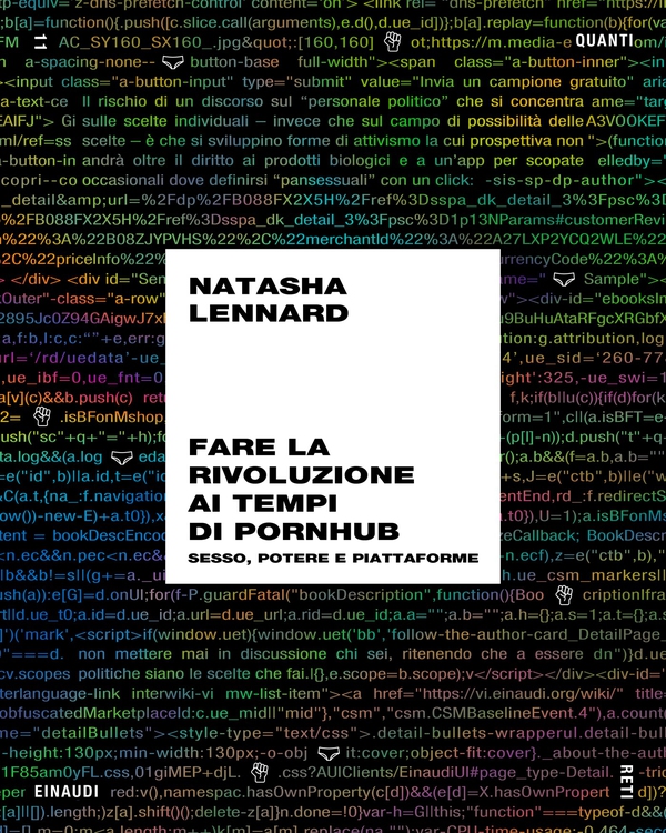 Fare la rivoluzione ai tempi di Pornhub - Librerie.coop Fare la rivoluzione ai tempi di Pornhub - Librerie.coop