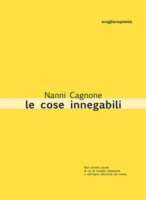 Le cose innegabili - Librerie.coop Le cose innegabili - Librerie.coop