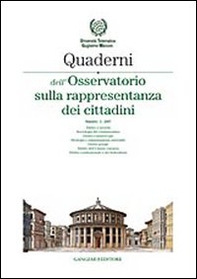 Quaderni dell'Osservatorio sulla rappresentanza dei cittadini 2007 - Vol. 2 - Librerie.coop