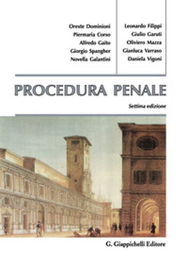 Procedura penale - Librerie.coop Procedura penale - Librerie.coop