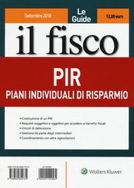 PIR piani individuali di risparmio - Librerie.coop