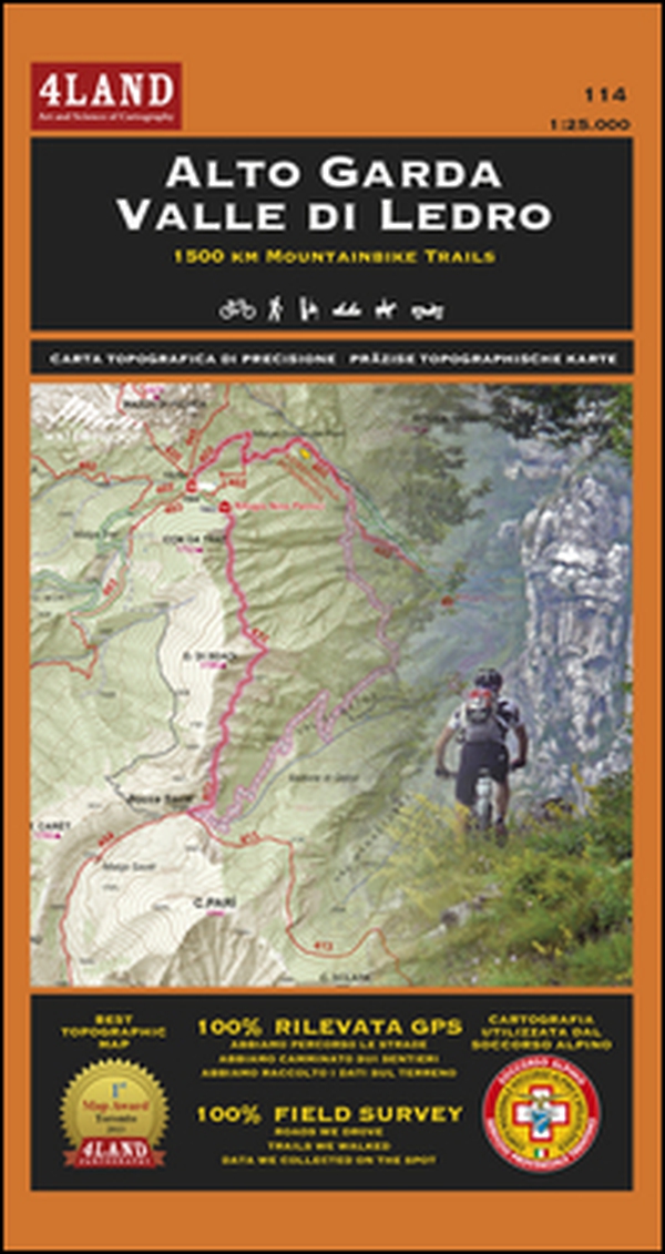 Alto Garda valle di Ledro. 1500 km mountainbike trails. Ediz. italiana, inglese e tedesca - Librerie.coop Alto Garda valle di Ledro. 1500 km mountainbike trails. Ediz. italiana, inglese e tedesca - Librerie.coop