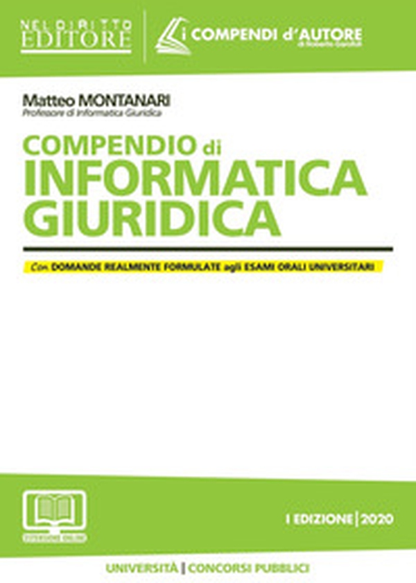 Compendio di informatica giuridica - Librerie.coop Compendio di informatica giuridica - Librerie.coop