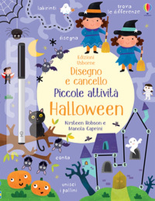 Halloween. Piccole attività. Disegno e cancello - Librerie.coop Halloween. Piccole attività. Disegno e cancello - Librerie.coop