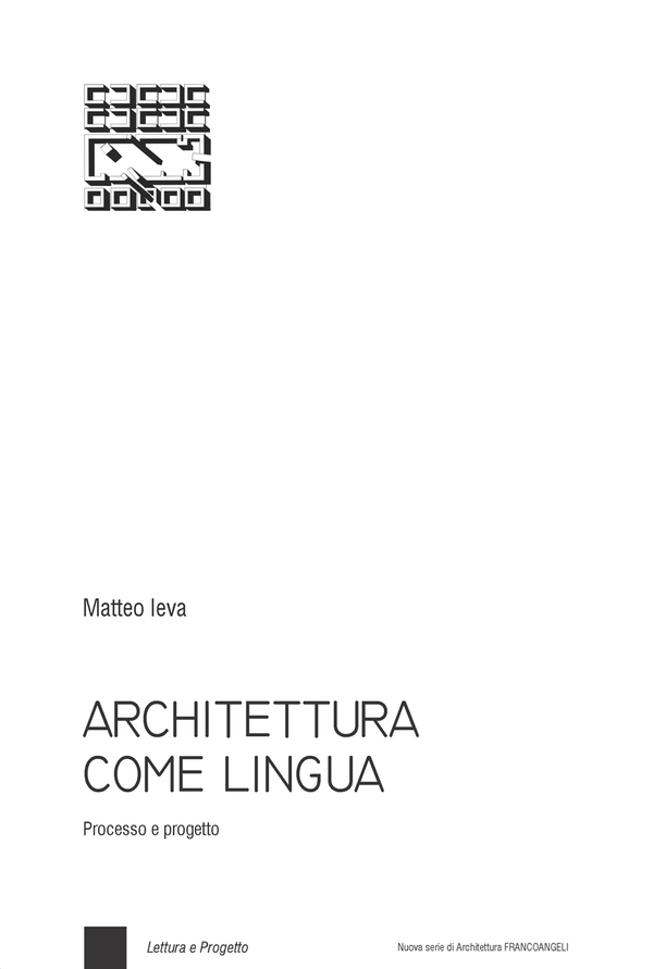 Architettura come lingua - Librerie.coop Architettura come lingua - Librerie.coop