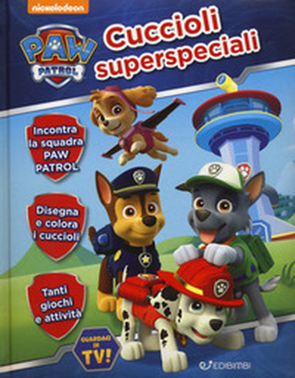Cuccioli superspeciali. Paw Patrol. Diario con elastico - Librerie.coop Cuccioli superspeciali. Paw Patrol. Diario con elastico - Librerie.coop