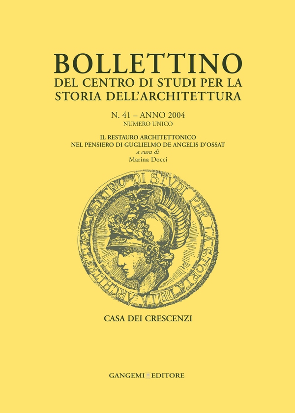 Bollettino del Centro di Studi per la Storia dell'Architettura n. 41/2004 - Numero unico - Librerie.coop Bollettino del Centro di Studi per la Storia dell'Architettura n. 41/2004 - Numero unico - Librerie.coop