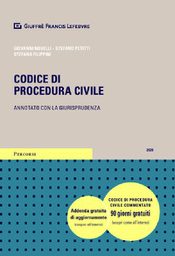 Codice di procedura civile. Annotato con la giurisprudenza - Librerie.coop Codice di procedura civile. Annotato con la giurisprudenza - Librerie.coop