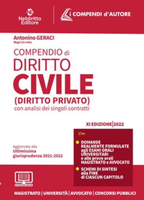 Compendio di diritto civile (diritto privato) con analisi dei singoli contratti - Librerie.coop Compendio di diritto civile (diritto privato) con analisi dei singoli contratti - Librerie.coop