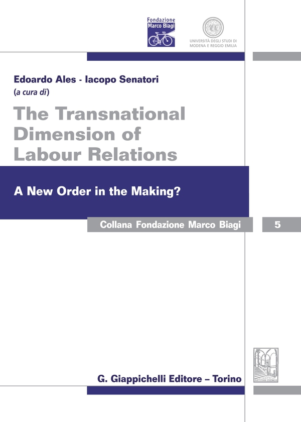 The Transnational Dimension of Labour Relations - Librerie.coop The Transnational Dimension of Labour Relations - Librerie.coop