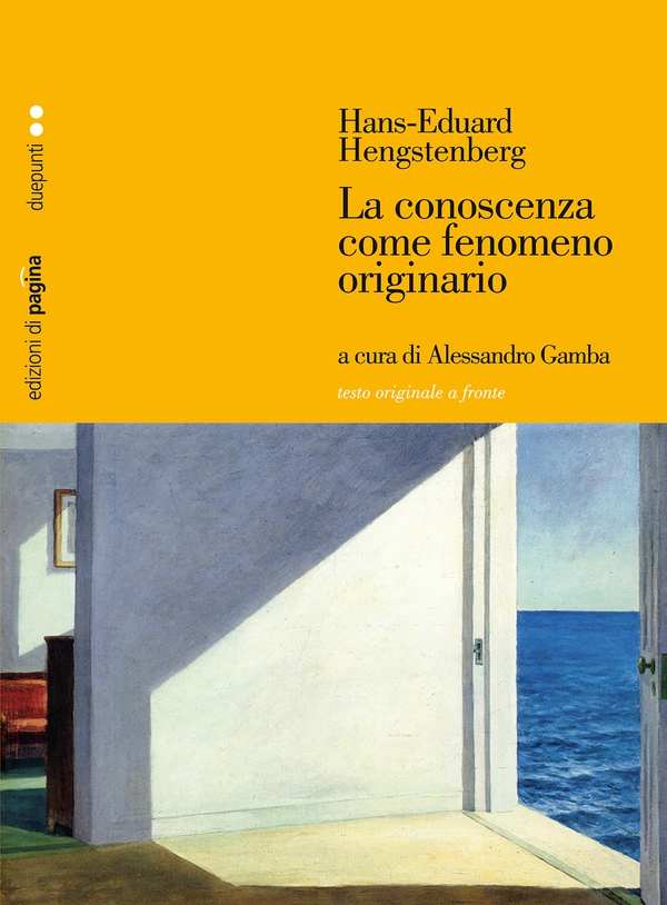La conoscenza come fenomeno originario - Librerie.coop La conoscenza come fenomeno originario - Librerie.coop