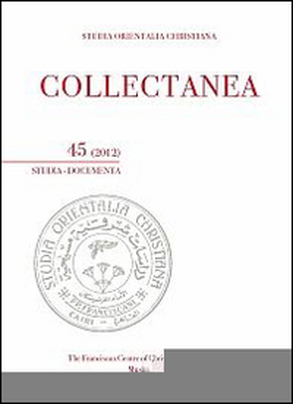 Studia orientalia christiana. Collectanea. Studia, documenta (2012). Ediz. araba, francese e inglese - Librerie.coop Studia orientalia christiana. Collectanea. Studia, documenta (2012). Ediz. araba, francese e inglese - Librerie.coop