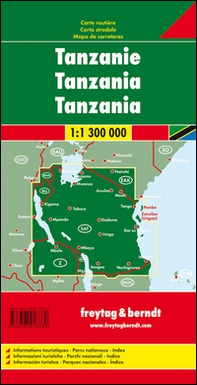 Tanzania 1:1.300.000 - Librerie.coop