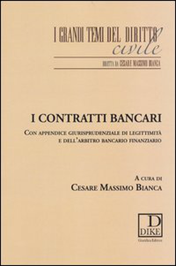 I contratti bancari - Librerie.coop I contratti bancari - Librerie.coop
