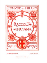 Raccolta Vinciana - Vol. 13 - Librerie.coop
