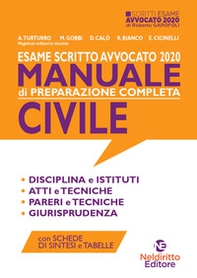 Esame scritto avvocato 2020. Manuale di preparazione completa civile - Librerie.coop