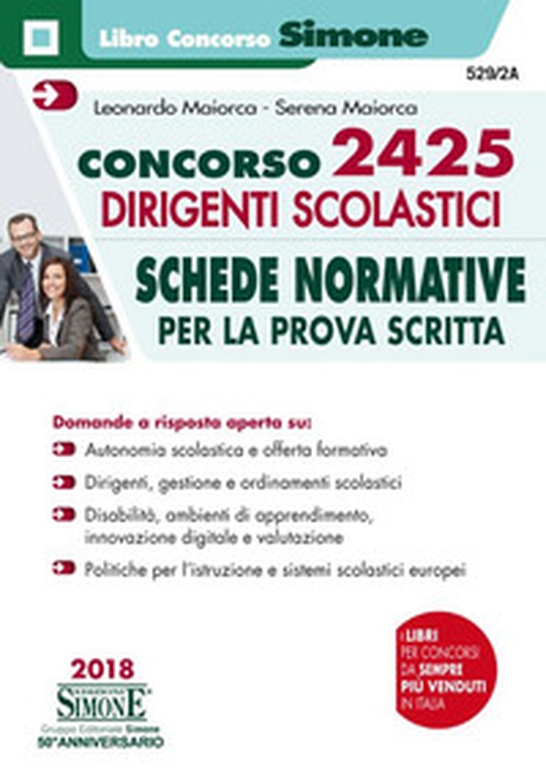 Concorso 2425 dirigenti scolastici. Schede normative per la prova scritta - Librerie.coop Concorso 2425 dirigenti scolastici. Schede normative per la prova scritta - Librerie.coop