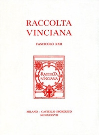 Raccolta Vinciana - Vol. 22 - Librerie.coop