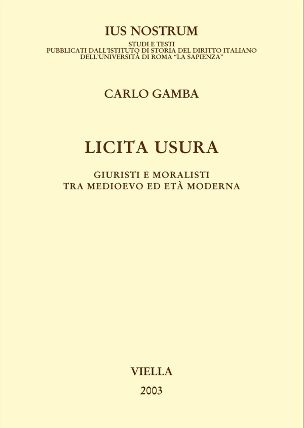Licita usura - Librerie.coop Licita usura - Librerie.coop